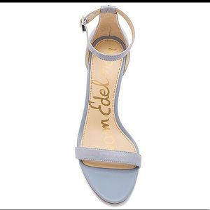 Sam Edelman Patti Heel in Dusty Blue